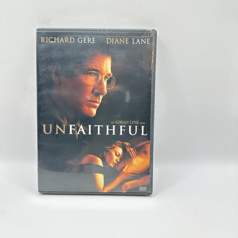 Unfaithful DVD Full Screen Special Edition 2002 Richard Gere Diane Lane Drama